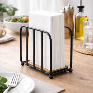 LOTUS METAL NAPKIN HOLDER | LHC-7645 - Image 