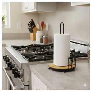 VERTICAL KITCHEN METAL TOWEL HOLDER | LHC-7671 - Image 