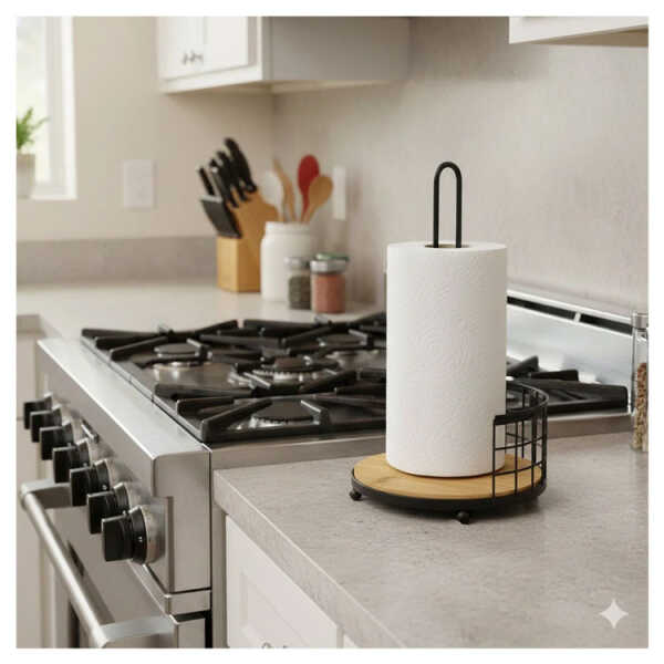 VERTICAL KITCHEN METAL TOWEL HOLDER | LHC-7671 - Image 