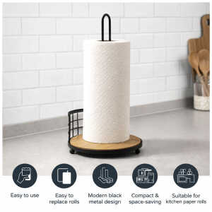 VERTICAL KITCHEN METAL TOWEL HOLDER | LHC-7671 - Image 