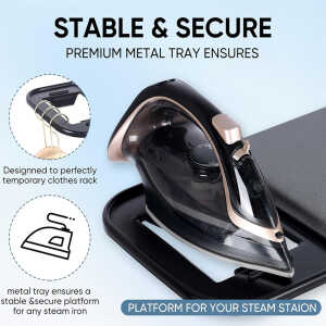 LOTUS IRONING BOARD WITH IRON HOLDER | LHC-9694 - Image 