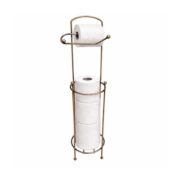 LOTUS FREESTANDING TOILET PAPER HOLDER | LHC-TR17MB - Image 