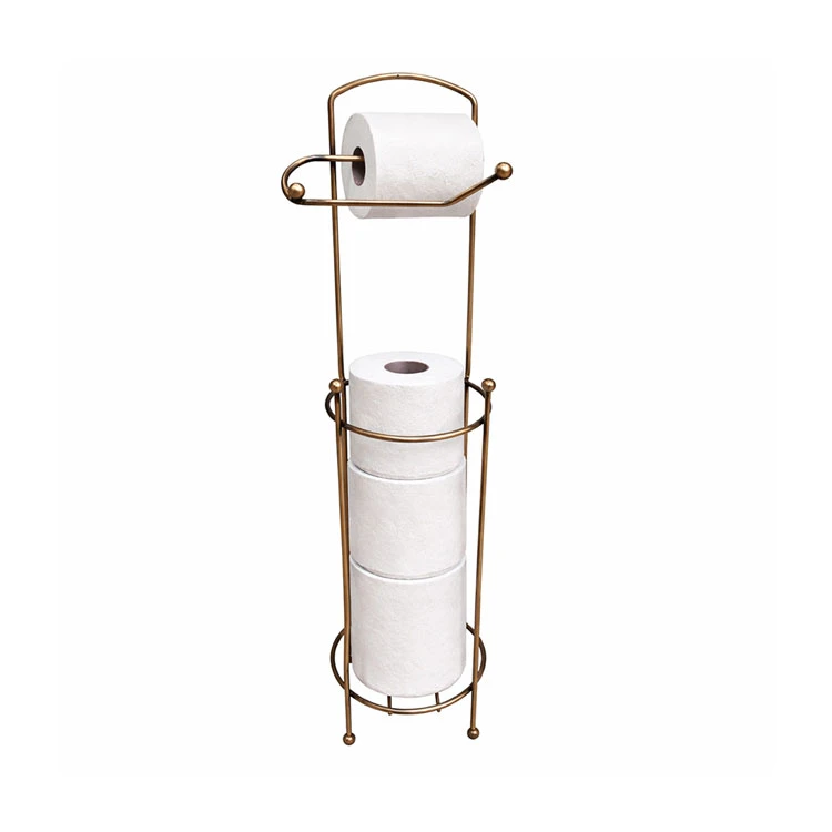 Lotus Modern Toilet Roll Holder Stand | LHC-TR17MB