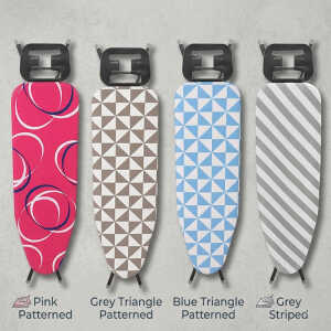 LOTUS HOME COLLECTION IRONING BOARD 43X13" ASSORTED COLORS | NS-336450 - Image 