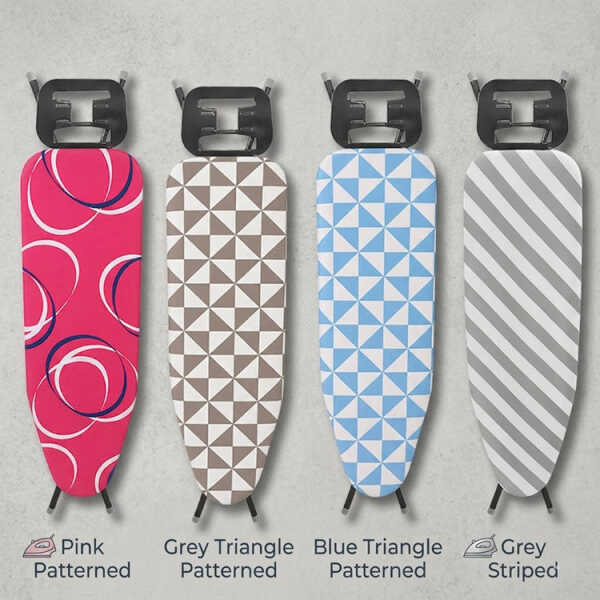 LOTUS HOME COLLECTION IRONING BOARD 43X13" ASSORTED COLORS | NS-336450 - Image 