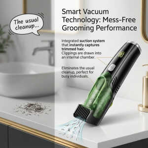 NANO-TEC HAIR VACUUM TRIMMER | NT-CP659 - Image 