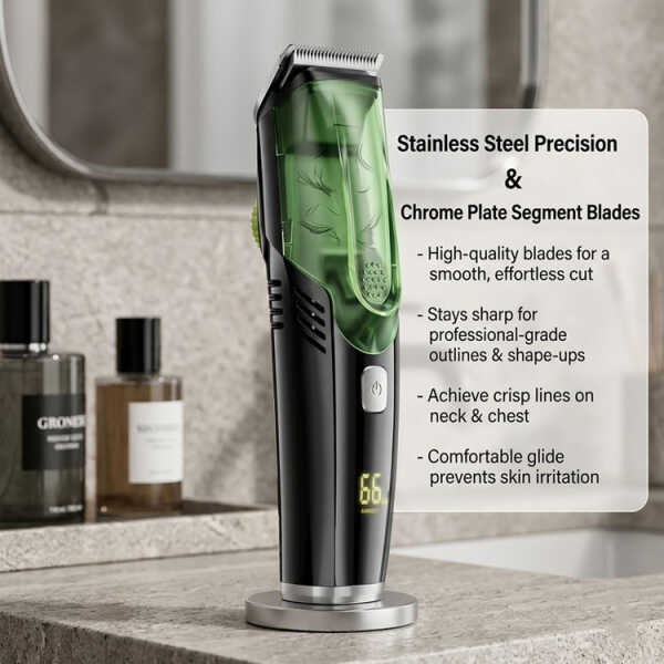NANO-TEC HAIR VACUUM TRIMMER | NT-CP659 - Image 