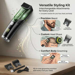 NANO-TEC HAIR VACUUM TRIMMER | NT-CP659 - Image 