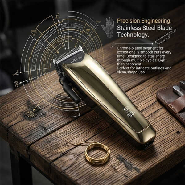 NANO-TEC LUX-PRO1 PROFESSIONAL HAIR CLIPPER | NT-CP662 - Image 