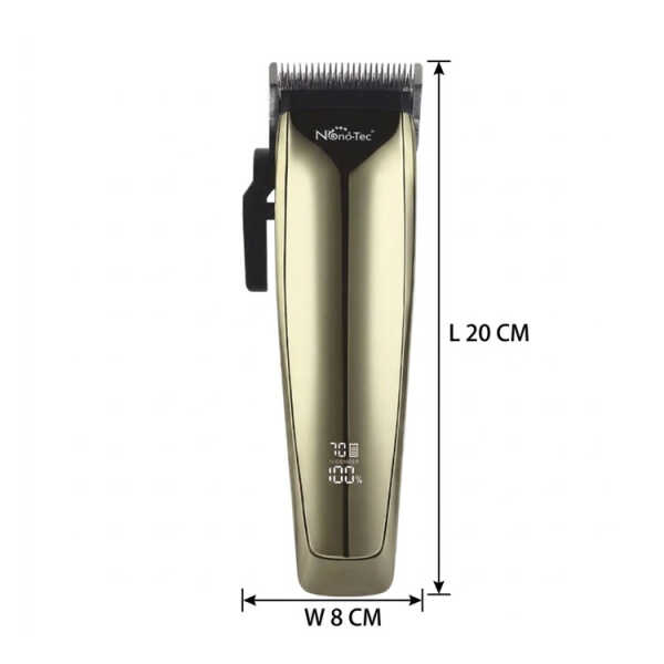 NANO-TEC LUX-PRO1 PROFESSIONAL HAIR CLIPPER | NT-CP662 - Image 