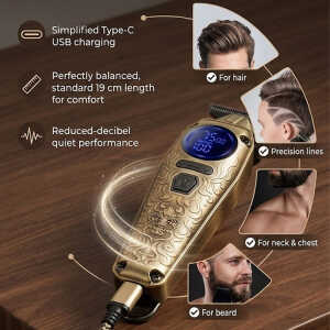 NANO-TEC PROFESSIONAL HAIR CLIPPER | NT-CP664 - Image 