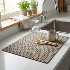 SCARLETT CLASSICS 100% POLYESTER MICROFIBER DRYING MAT ASSORTED COLORS | NV-1391 - Image 