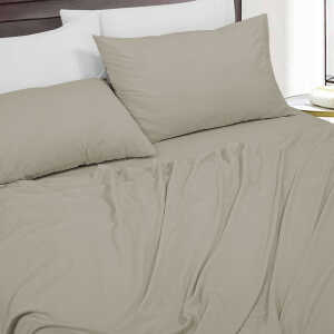 SCARLETT CLASSICS 6PCS FULL SOLID BED SHEET SET | NV-1571 - Image 
