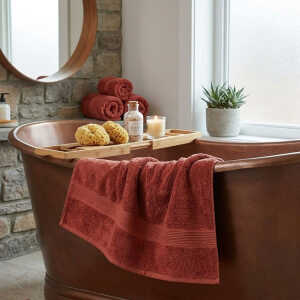SCARLETT CLASSICS LUNA COLLECTION BATH TOWELS 30"X60" ASSORTED COLORS  | SCR-0425-MIX - Image 