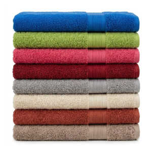SCARLETT CLASSICS LUNA COLLECTION BATH TOWELS 30"X60" ASSORTED COLORS  | SCR-0425-MIX - Image 