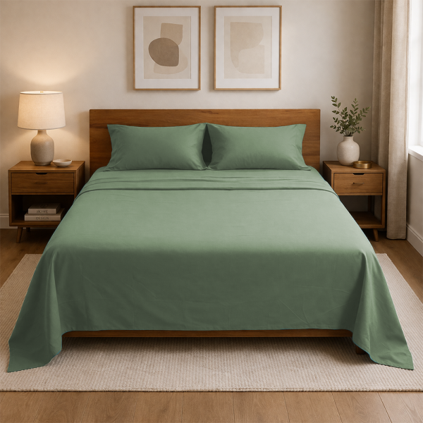 SCARLETT CLASSICS BAMBOO ERA QUEEN BED SHEET SET | SCR-3845-Q - Image 