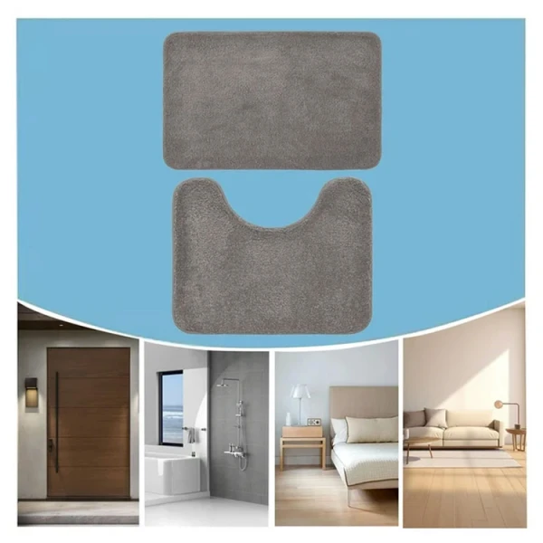 Scarlett Classic Bathroom Mat Set – 2 Pieces