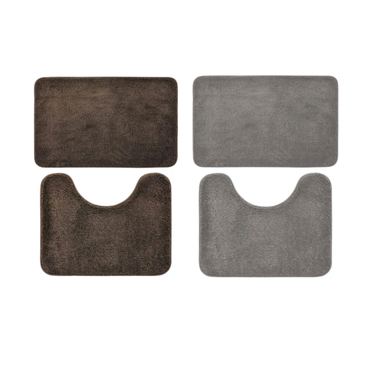 Scarlett Plush Bathroom Mats – Set of 2