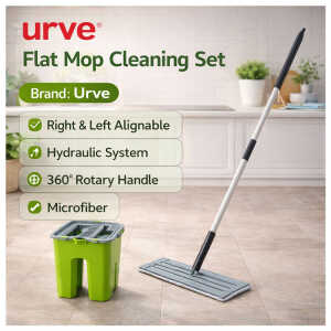 URVE FLAT MOP CLEANING SET | UR-3349 - Image 