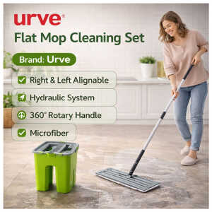 URVE FLAT MOP CLEANING SET | UR-3349 - Image 