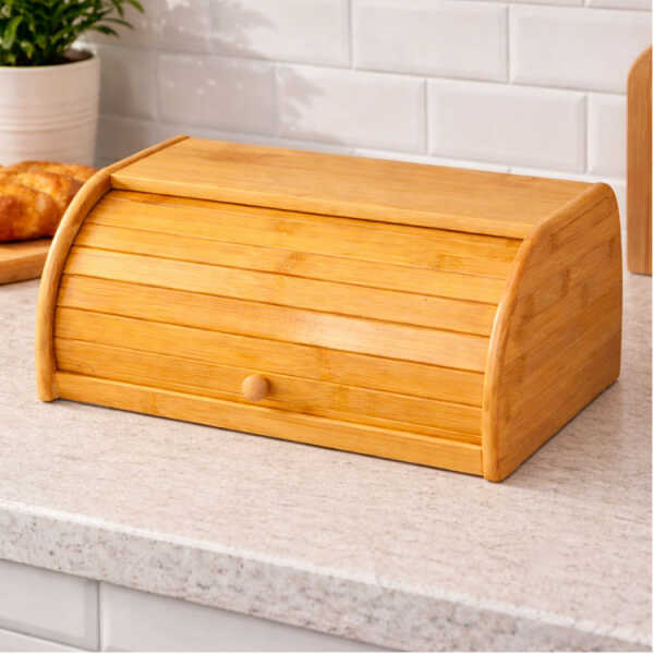BAMBOO ROLL TOP BREAD HOLDER | BP-2247 - Image 