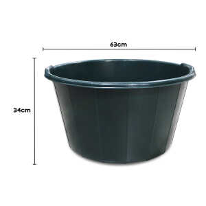 COLORED PLASTIC BASIN | 1104MEGA - Image 