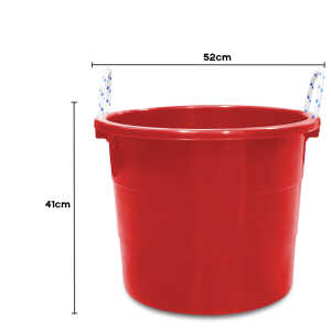 COLORED 55L PLASTIC BASIN | 1130MEGA - Image 