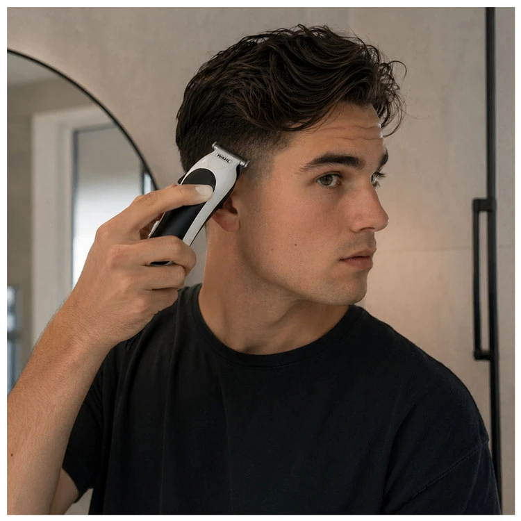 Wahl mini t-pro plus trimmer – compact and powerful (white/black)