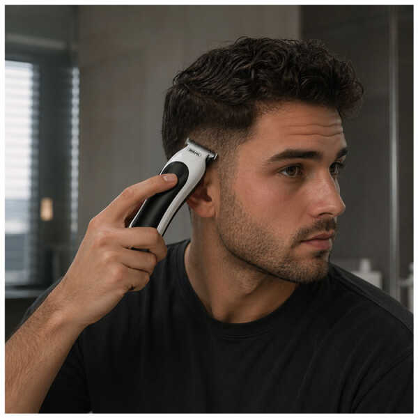 WAHL MINI T-PRO PLUS TRIMMER WHITE/BLACK | 3000034 - Image 
