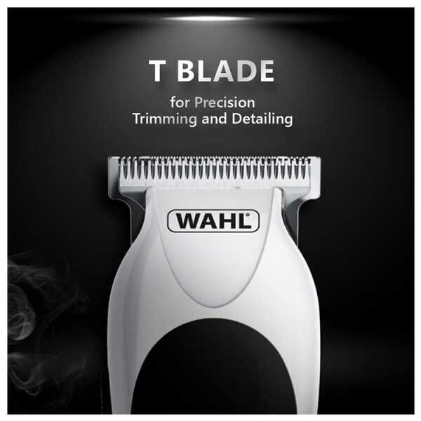 WAHL MINI T-PRO PLUS TRIMMER WHITE/BLACK | 3000034 - Image 