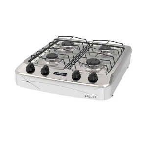 MITSUMI 20" 4 BURNERS PORTABLE COOKTOP WHITE | 4027SS-WHITE - Image 