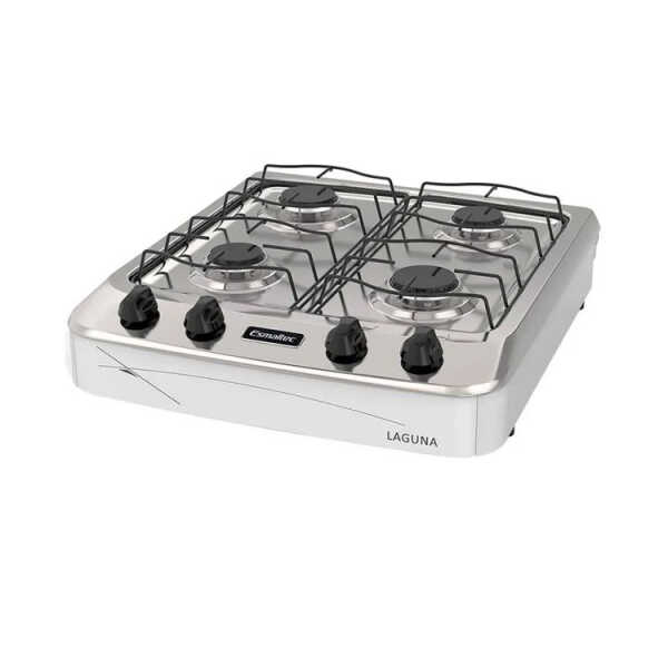 MITSUMI 20" 4 BURNERS PORTABLE COOKTOP WHITE | 4027SS-WHITE - Image 