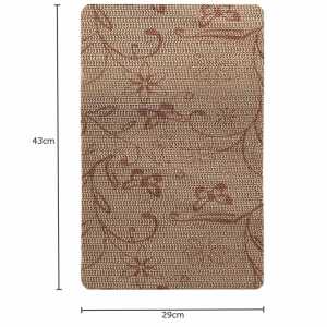 LOTUS HOME COLLECTION 6 PCS RECTANGULAR PLACEMAT ASSORTED COLORS | 88208 - Image 