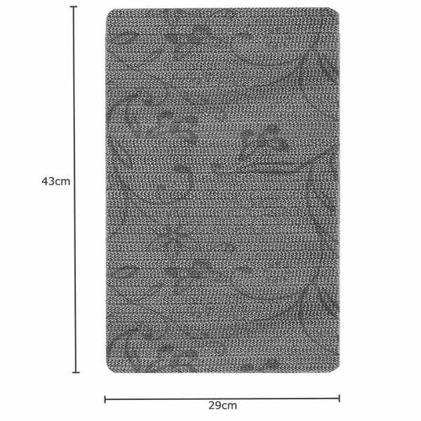 LOTUS HOME COLLECTION 6 PCS RECTANGULAR PLACEMAT ASSORTED COLORS | 88208 - Image 