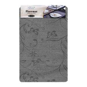 LOTUS HOME COLLECTION 6 PCS RECTANGULAR PLACEMAT ASSORTED COLORS | 88208 - Image 