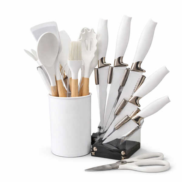 KNIFE BLOCK SET 19PC