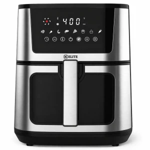 KITCHEN ELITE 8 QT DIGITAL AIR FRYER STAINLESS STEEL | AF885SSBM
