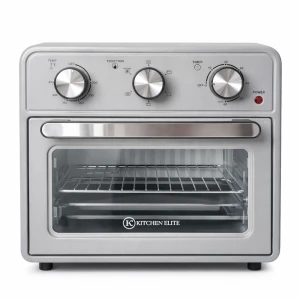 KITCHEN ELITE 22 QT AIR FRYER OVEN STAINLESS STEEL | AFO111MC - Image 