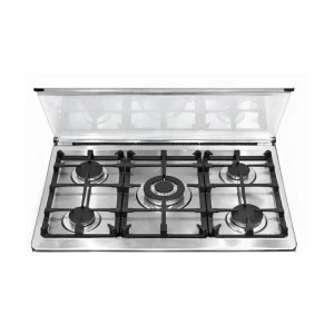 MILEXUS 5 BURNERS 30″ GAS RANGE WITH DOUBLE OVEN | MLCG5Q800AINOXAF - Image 