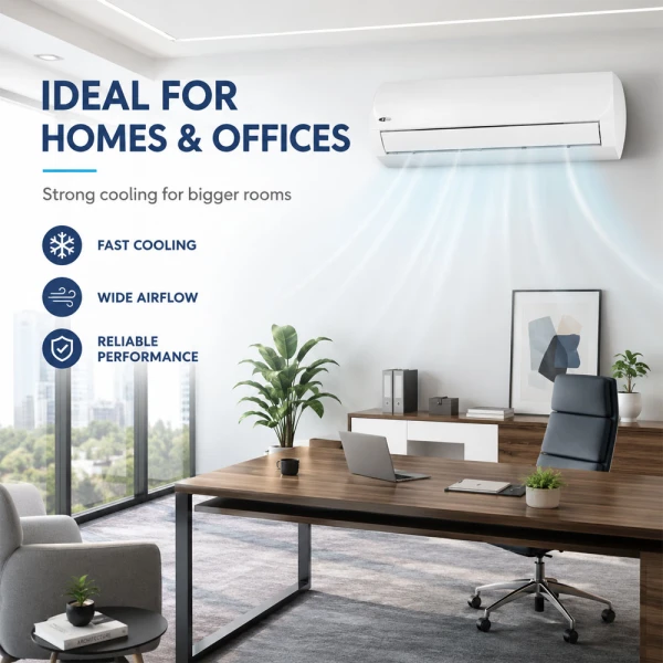 GLOBAL 30000 BTU SPLIT UNIT NON INVERTER 220V AIR CONDITIONER | CS30C220 - Image 