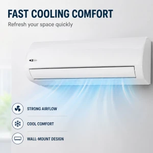 GLOBAL 30000 BTU SPLIT UNIT NON INVERTER 220V AIR CONDITIONER | CS30C220 - Image 