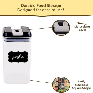 FOOD STORAGE AIRTIGHT 7PC JARS SET | FSK10915 - Image 