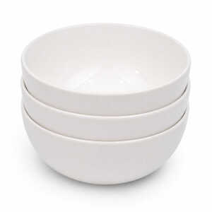 CERAMIC WHITE BOWL 6” (15 x 7 CM) | FSK11142 - Image 