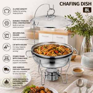 CHAFING DISH 8L | FSK11219 - Image 