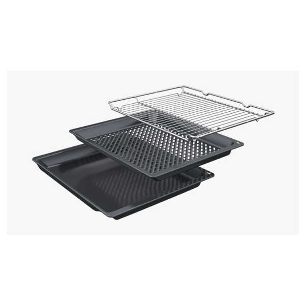 BOSCH SERIE 8 60 X 60 CM BUILT-IN OVEN BLACK | HBG7721B1 - Image 