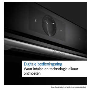BOSCH SERIE 8 60 X 60 CM BUILT-IN OVEN BLACK | HBG7721B1 - Image 