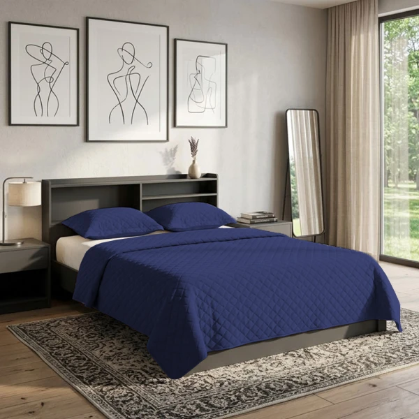 3-Piece Quilt Set – Full/Queen Size