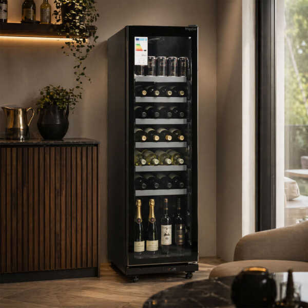 SUPER COOL 14 CU.FT 1 DOOR GLASS DISPLAY COOLER | IVGC-1D-6020WA - Image 