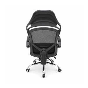 OFFICE CHAIR WITH ARMREST BLACK | KB-33784 - Image 