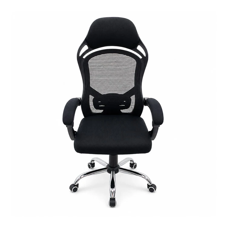 Modern Office Chair with Armrest – Black Finish | KB-33784